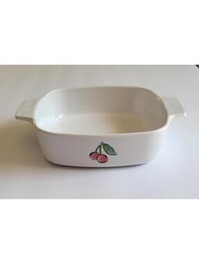 Corning Ware Adorable Red Cherry Serving Dish